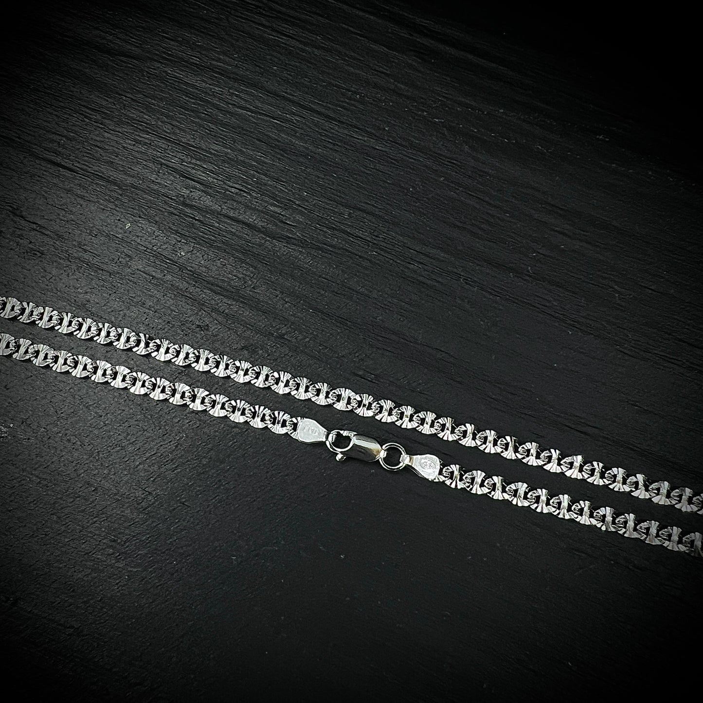3mm 925 Sterling Silver Chain Necklace