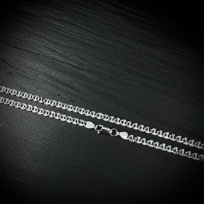 3mm 925 Sterling Silver Chain Necklace