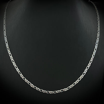 3mm 925 Sterling Silver Chain Necklace
