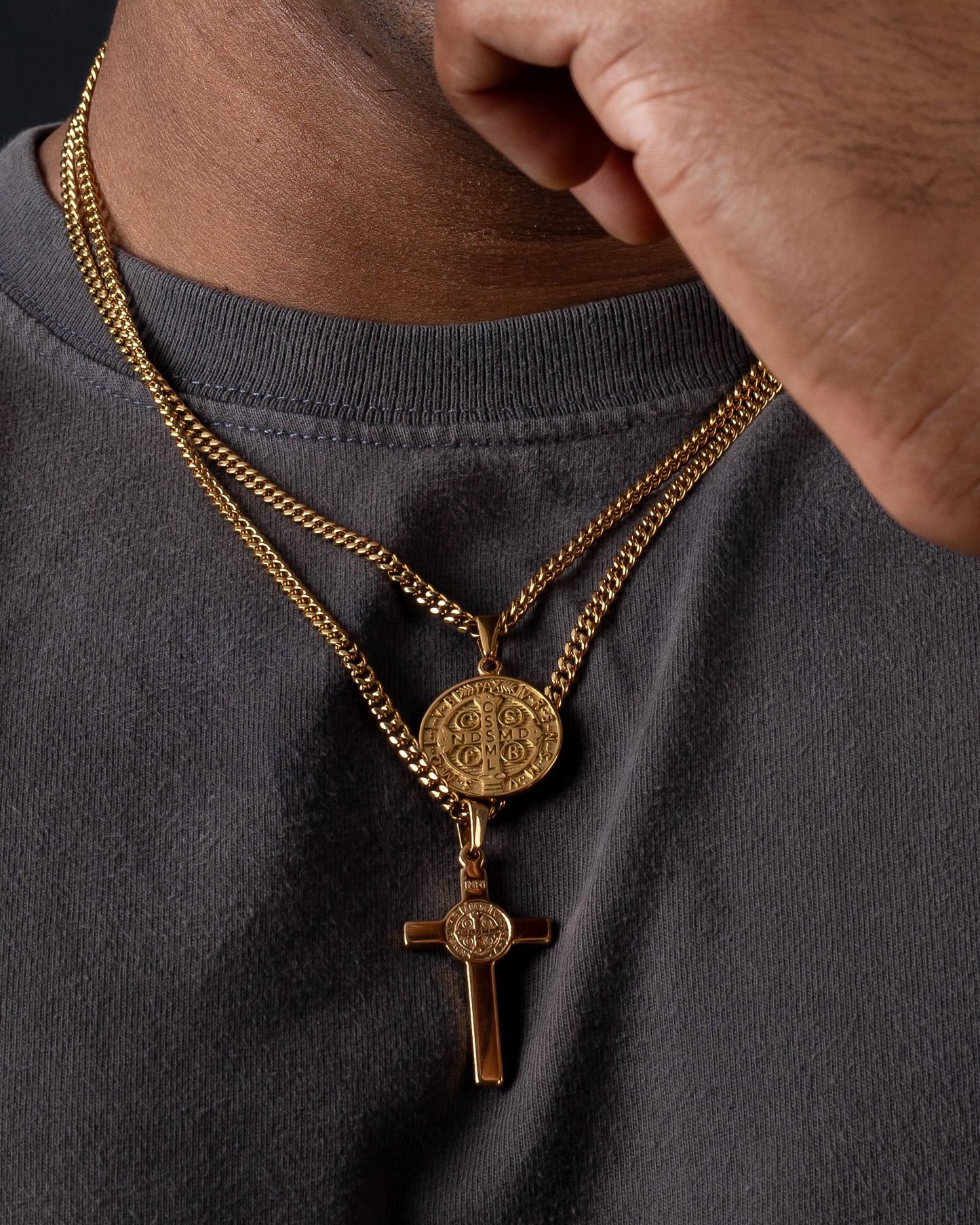 3mm Gold-Plated Cuban Link Chain
